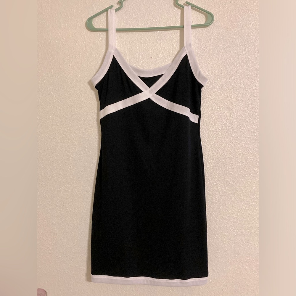 Black & white dress